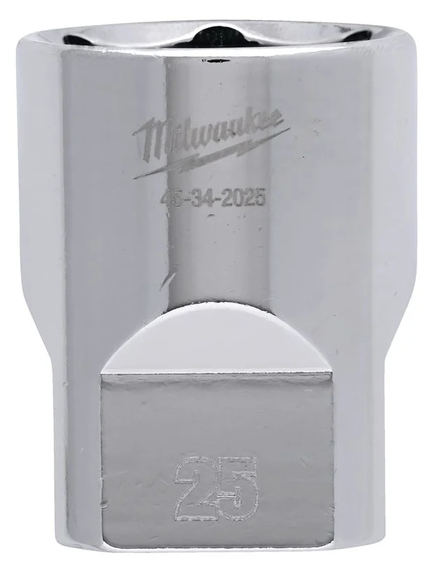 Головка Milwaukee 1/2" 25мм 6-гранна (4932480023)