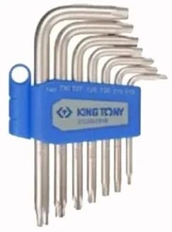 Набір шестигранних ключів TORX Т15-Т45 7од. King Tony (20409PR90)