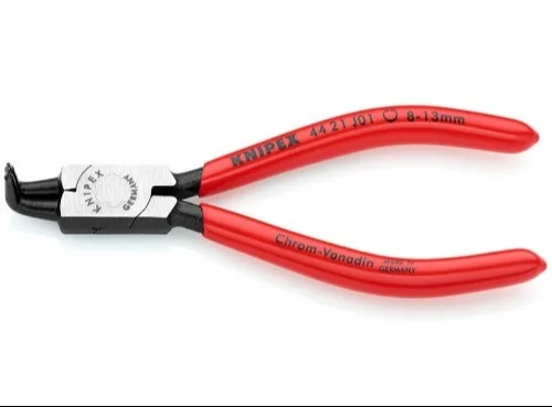 Щипцы для внутренних стопорных колец в отверстиях под углом 90° Knipex L=130 мм (44 21 J01)