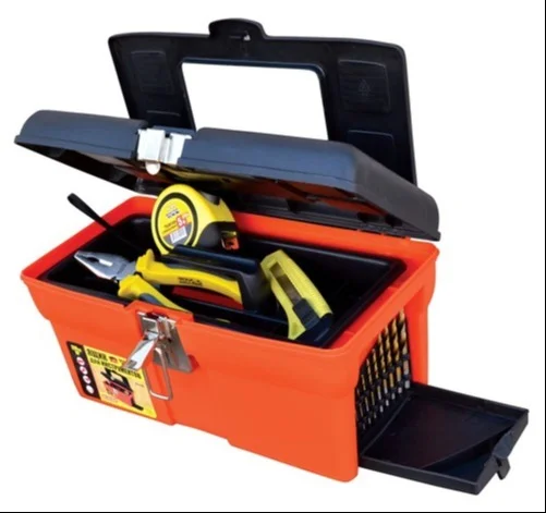 Скриня для інструментів з металевими замками органайзери 13" 330х180х165 мм MasterTool 79-2103