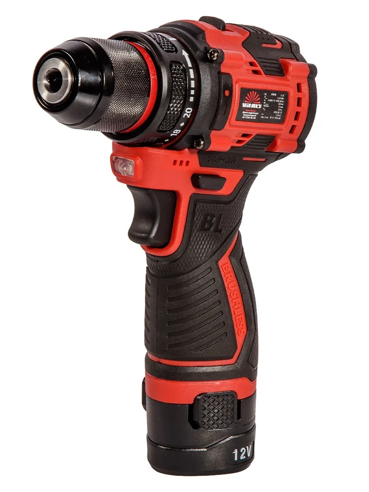 Дриль-шурупокрут Vitals Master AU 1232c BL Kit