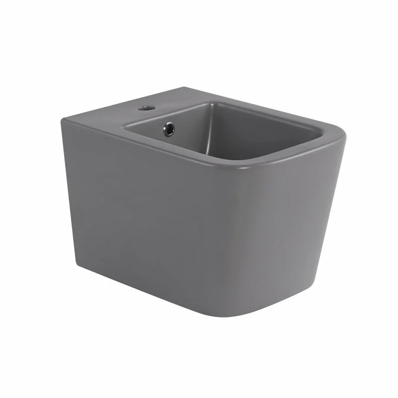 Біде підвісне Qtap Tern QT17551303GSG Кам’яно-сірий