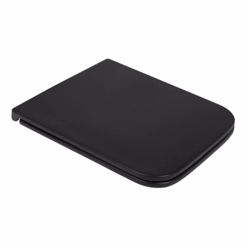 Сидіння для унітаза Qtap Gemini QT99HY2312MB Чорний (Slim, Duroplast, Quick Release)