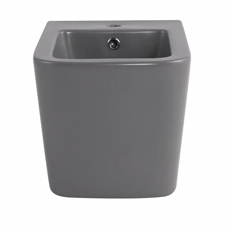 Біде підвісне Qtap Tern QT17551303GSG Кам’яно-сірий - фото 3
