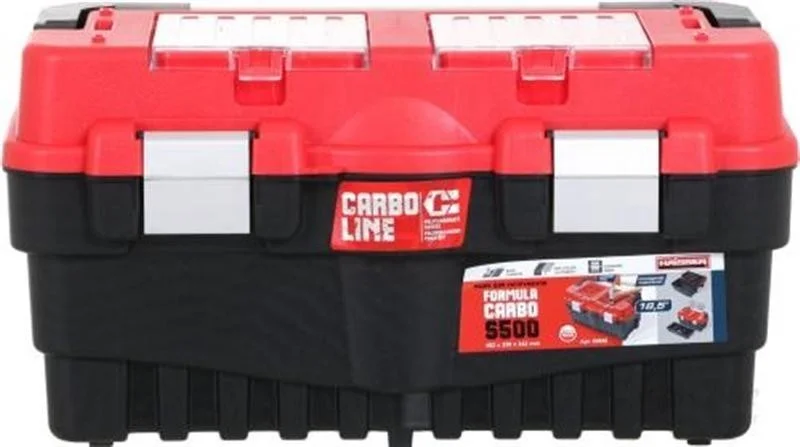 Ящик для инструментов Qbrick System S500 Carbo Red 18.5" (SKRS500FCPZCZEPG001) - фото 3