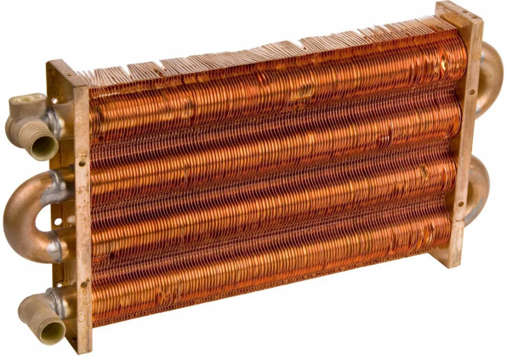 3389 Первинний теплообмінник 137/147 Fin на газовий котел Daewoo Gasboiler