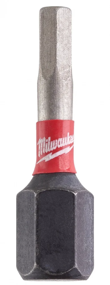 Біта Milwaukee Shockwave 1/4" L25мм HEX H3 (2шт) (4932430894)