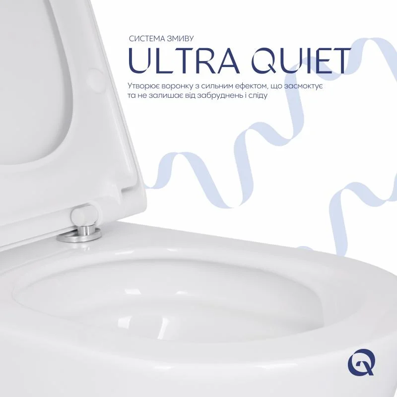Унітаз підвісний Qtap Scorpio ML Ultra Quiet QTSCOML26W4962 (Soft-close, MagLock) - фото 5