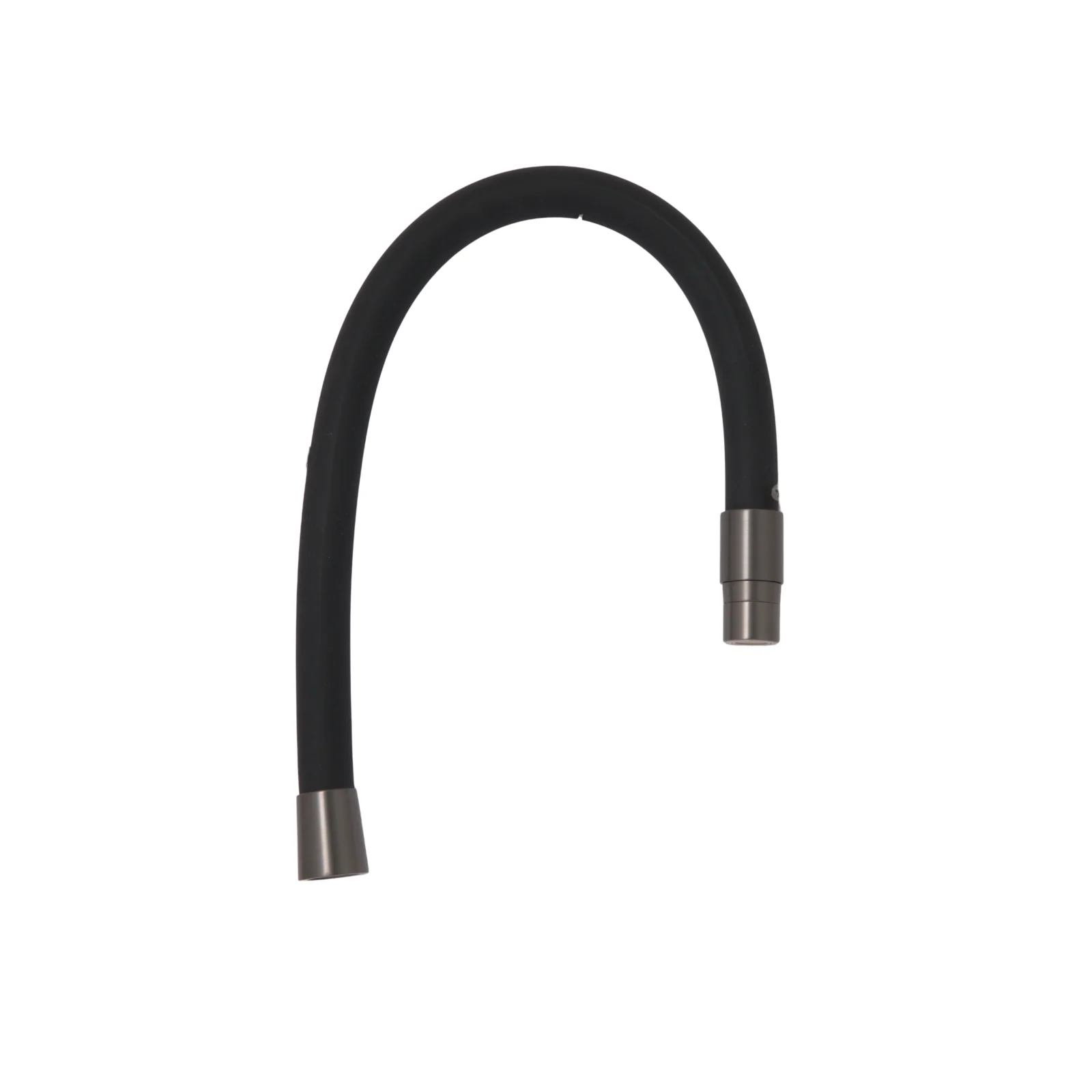 Излив для смесителя с подключением питьевой воды Qtap Vlasta New Gunmetal Black PVD