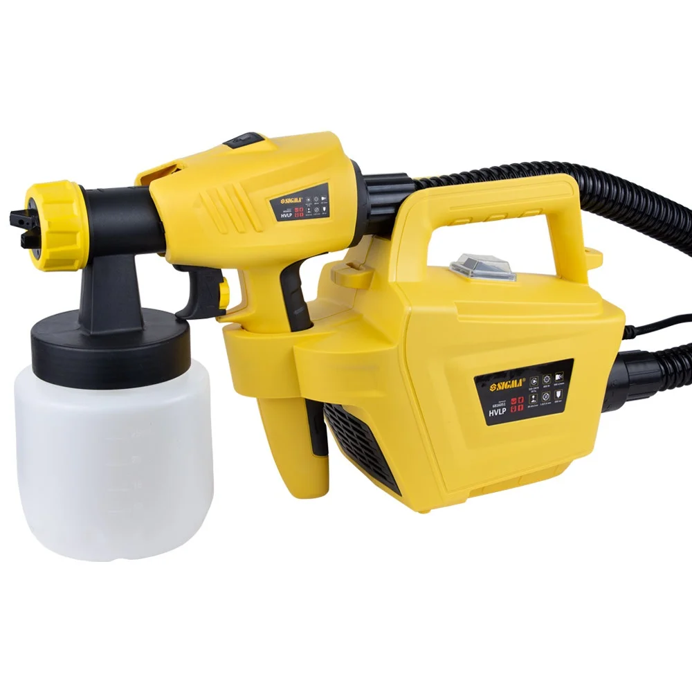 Фарборозпилювач електричний HVLP 800Вт Ø1.8/2.6мм 800мл Sigma (6816051)