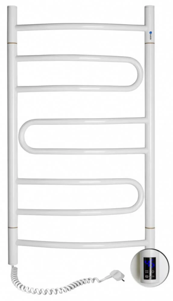 Рушникосушка електрична Navin Пірует 480 х 800 поворотна (терморегулятор)