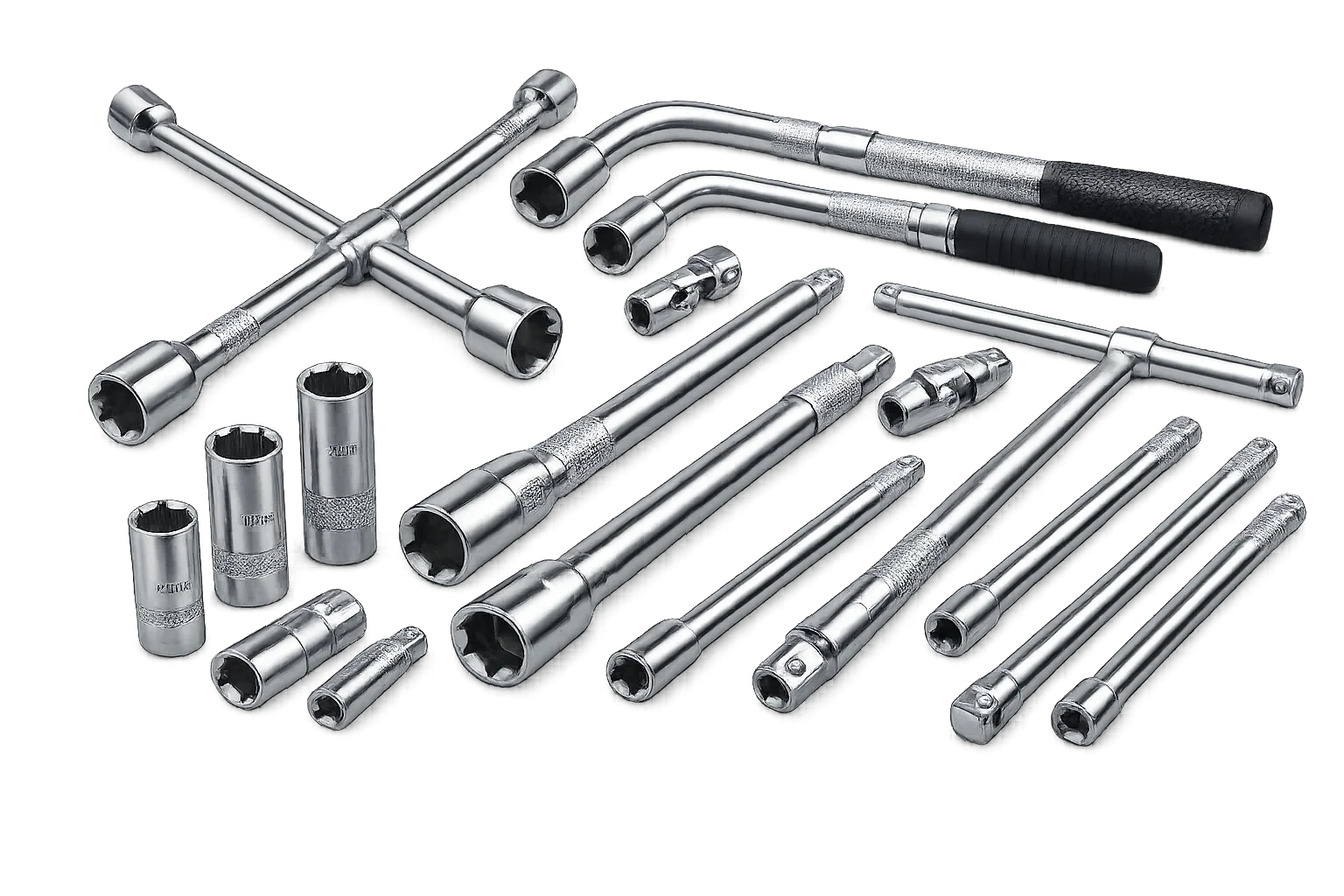 Балонні ключі, свічні ключі, воротки та подовжувачі