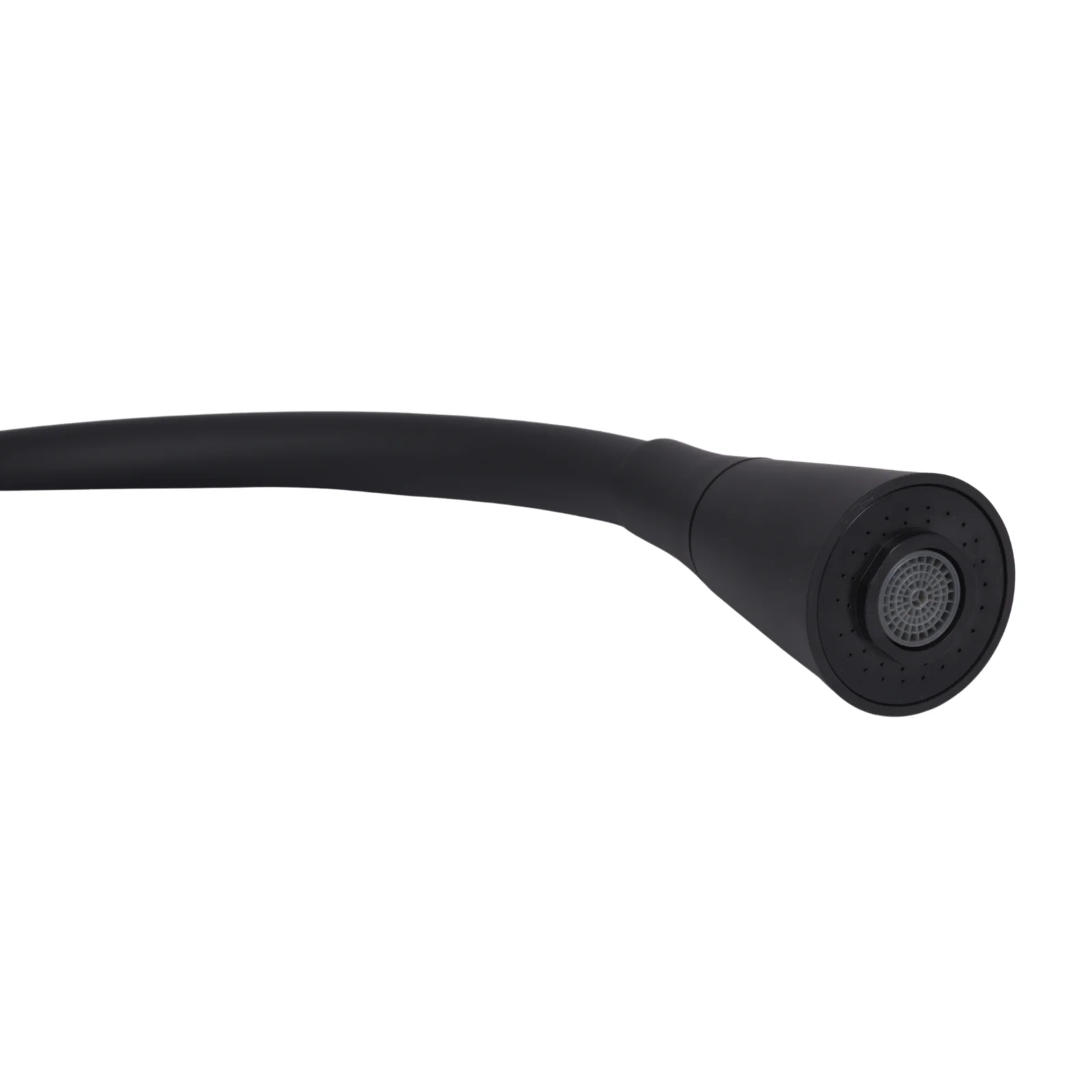 Вилив для змішувача Lidz Aria 015F31 Nickel/Black - фото 2