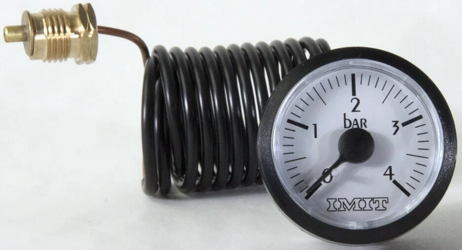 066226 Манометр (круглий) для котлів