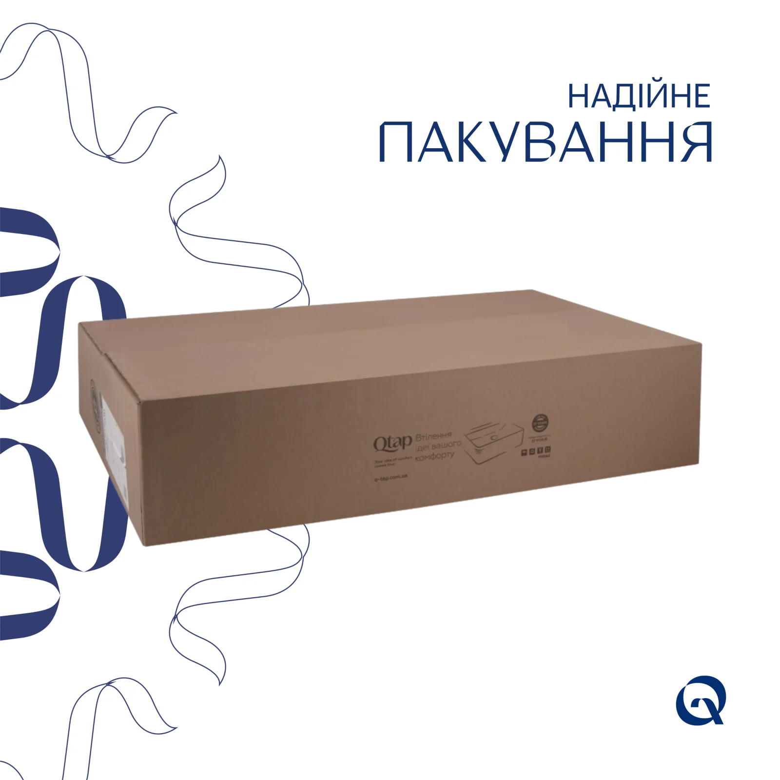 Раковина Qtap Albatross 820х460х180 Белый - фото 5