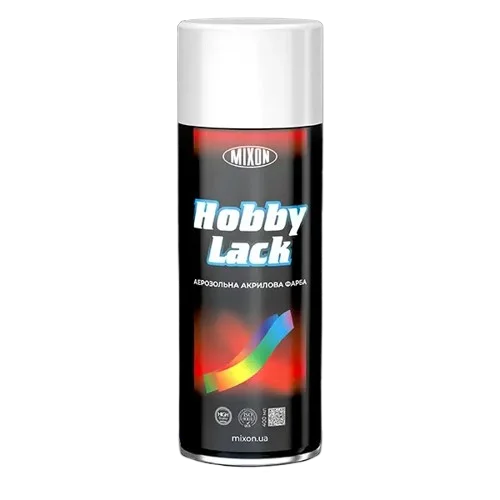Аерозольний акриловий ґрунт Білий 400мл Hobby Lack Mixon HL30