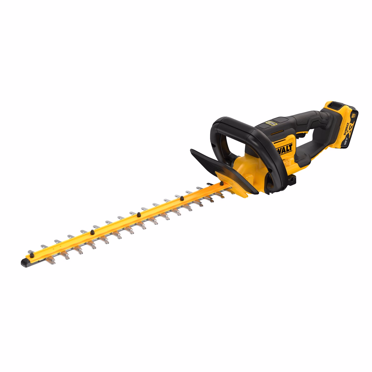 Аккумуляторный кусторез DeWALT DCMHT564P1, нож 55 см