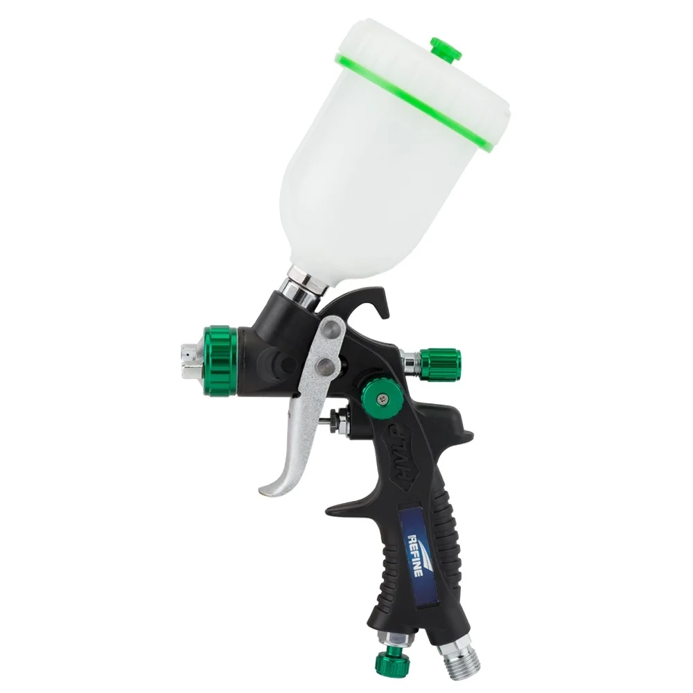 Фарборозпилювач HVLP Ø 1.0 з в/б (пласт) 100 мл Refine Sigma (6812321)