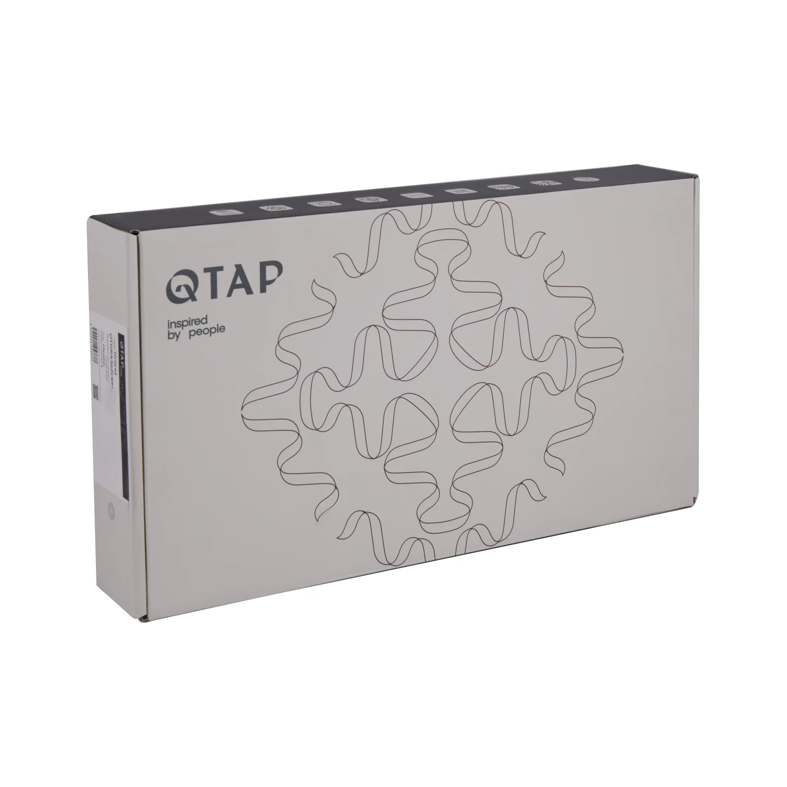Смеситель для раковины Qtap Vlasta New 269 Бронзовая сталь (Графит) - фото 5