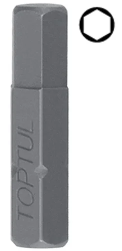 Біта Toptul 1/4" L25мм HEX 2мм (FSDA0802)
