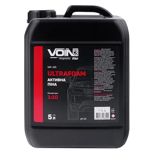 Активна піна Voin UltraFoam 5 л 1:8-1:12 (pH12) (VAF-125)