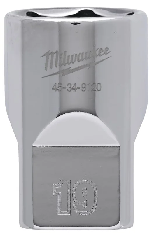 Головка Milwaukee 1/2" 19мм 6-гранна (4932480017)