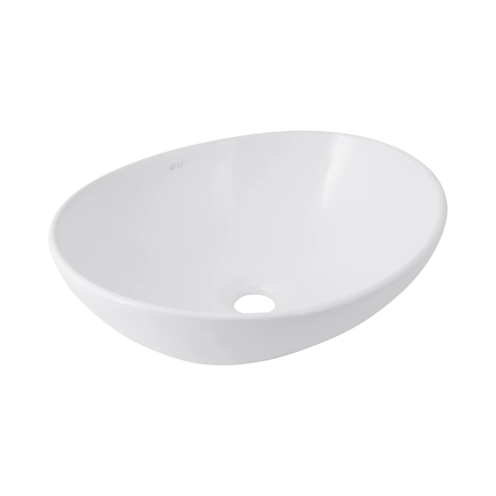 Раковина-чаша Qtap Dove 415x340x140 Белый
