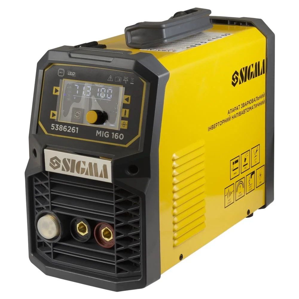 Зварювальний напівавтомат SIGMA MIG/MMA-160A (5386261)