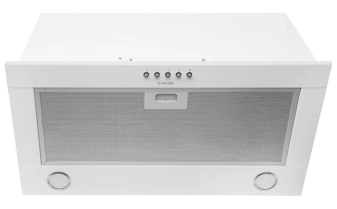 Витяжка кухонна Perfelli BI 6812 LED білий - фото 2