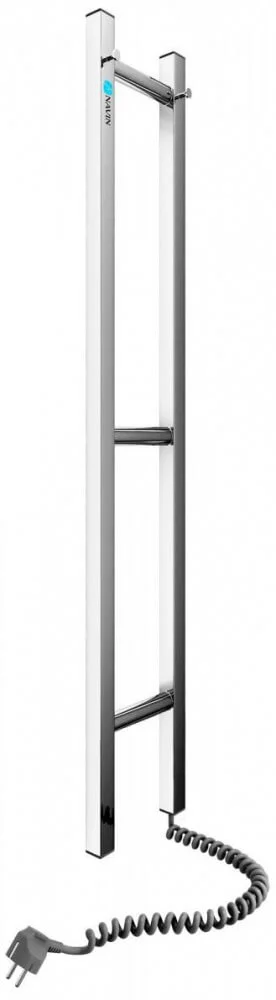 Рушникосушка електрична Navin Силует Квадро 160 х 1000 нерж