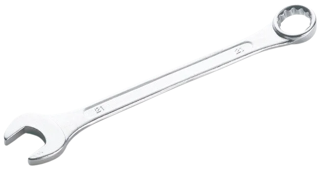 Ключ ріжково-накидний Стандарт 21 мм Сила (201021)