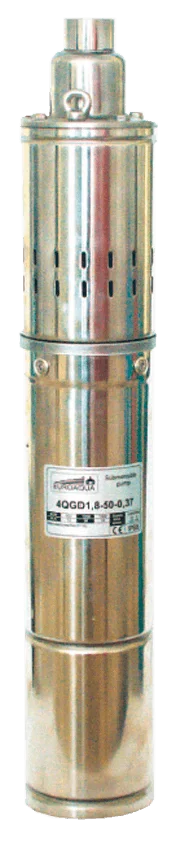 Насос для свердловин Euroaqua 4 QGD 1,5-100-0.75