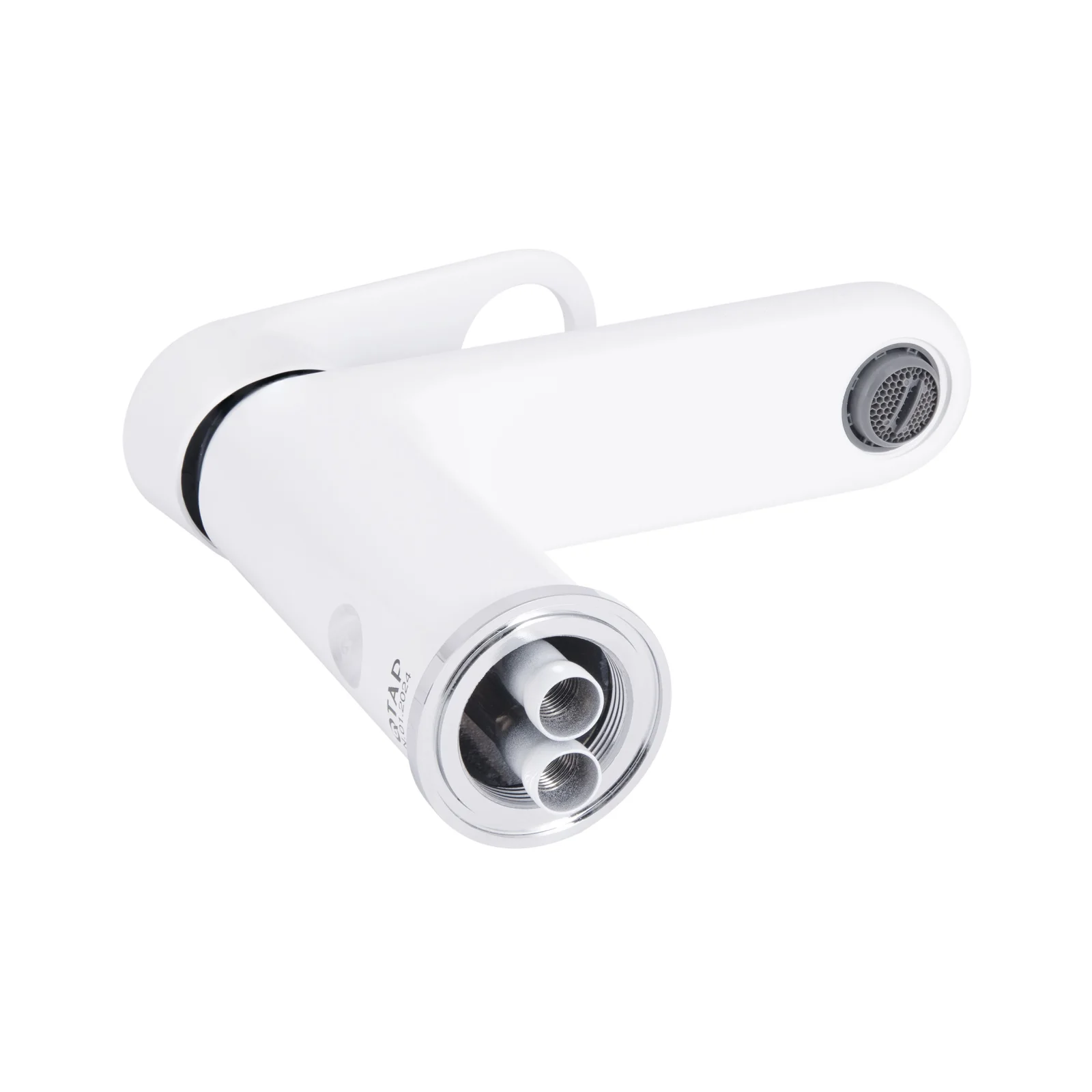 Змішувач для раковини Qtap Jay 270 Хром / Білий - фото 3