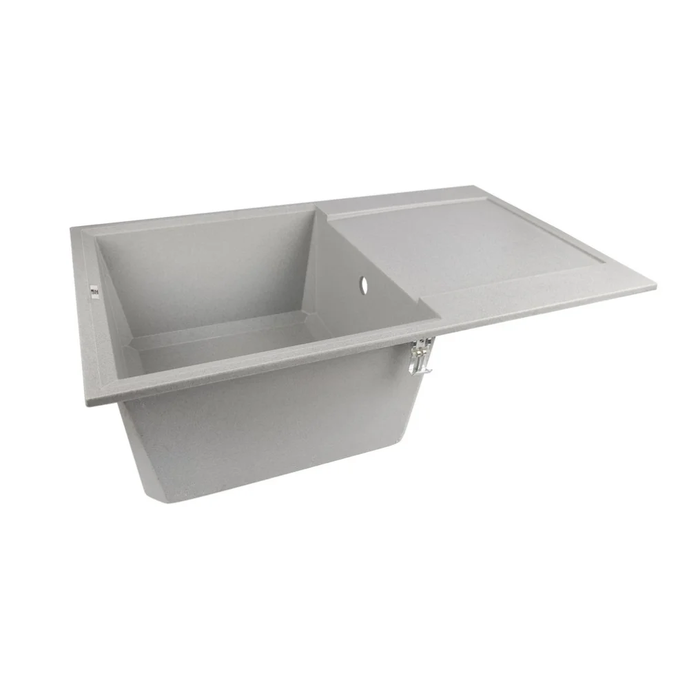 Кухонная мойка Lidz (GRA-09) 790x495/230 Серый - фото 4