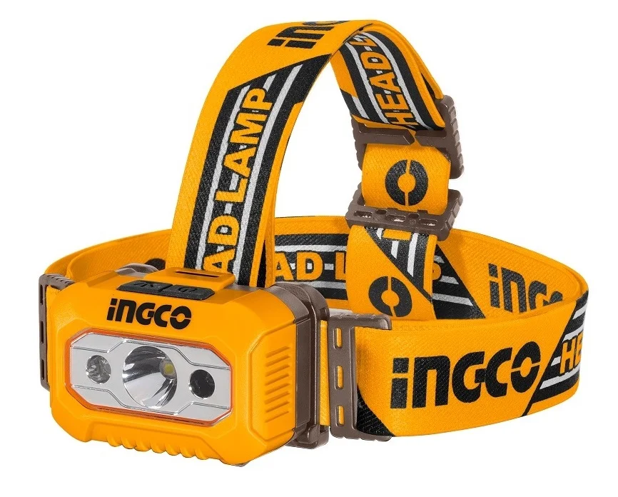 Ліхтар акумуляторний налобний на 200 lumen Ingco HHL013AAA8