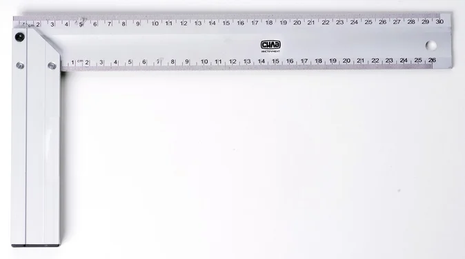 Кутник будівельний 300 мм алюмінієвий Сила (500825)