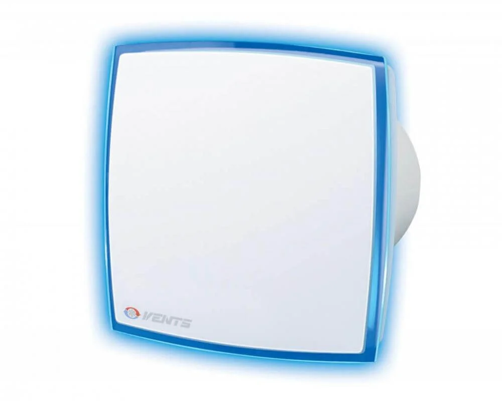Побутовий витяжний вентилятор VENTS 100 ЛД Лайт без серії синій