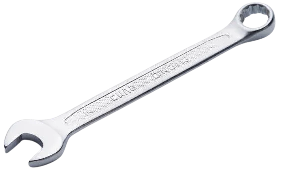 Ключ ріжково-накидний 14 мм Сила (холодний штамп DIN3113) (201914)