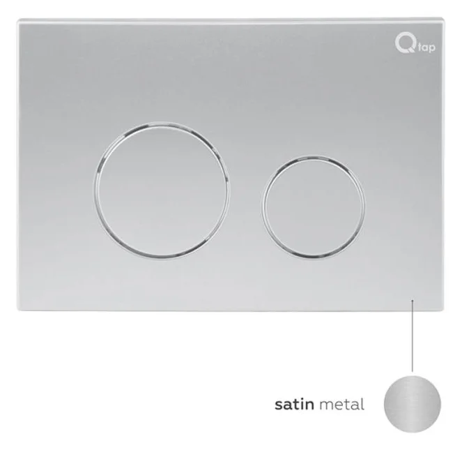 Инсталляция для унитаза Qtap Nest ST 4 в 1 (Клавиша смыва 150x220x13 мм, Satin, круглая) - фото 6