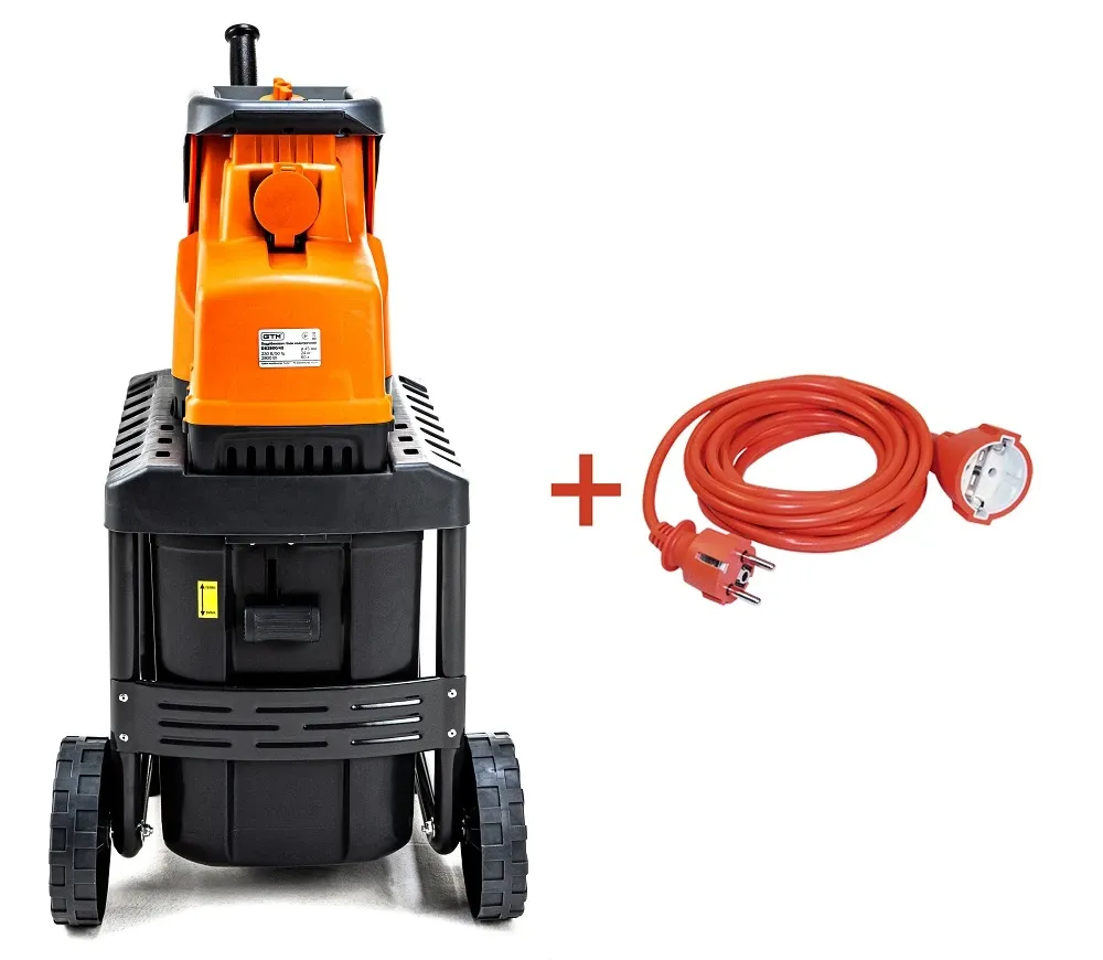 Садовий подрібнювач GTM DS2800/45 KIT + подовжувач 10м