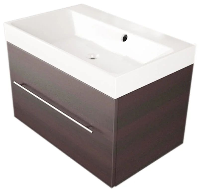 Тумба Fancy Marble Corsica ШН-700В з умивальником Signe 70