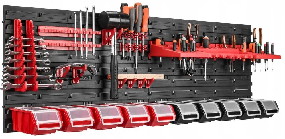 Панель для інструментів Kistenberg панель 115х39см + 10 лотків з кришкою (MIX513)