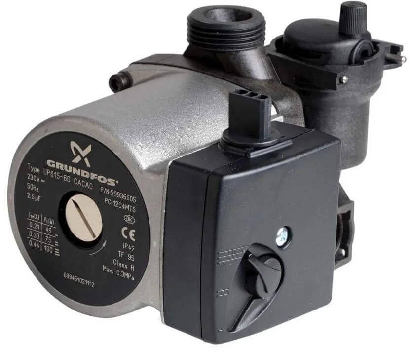 996613 Насос циркуляційний 15/60 Grundfos на газовий котел Ariston Genus 27 BFFI Plus