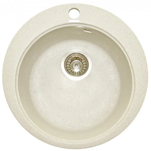 Кухонна мийка Granitika Round (лен)