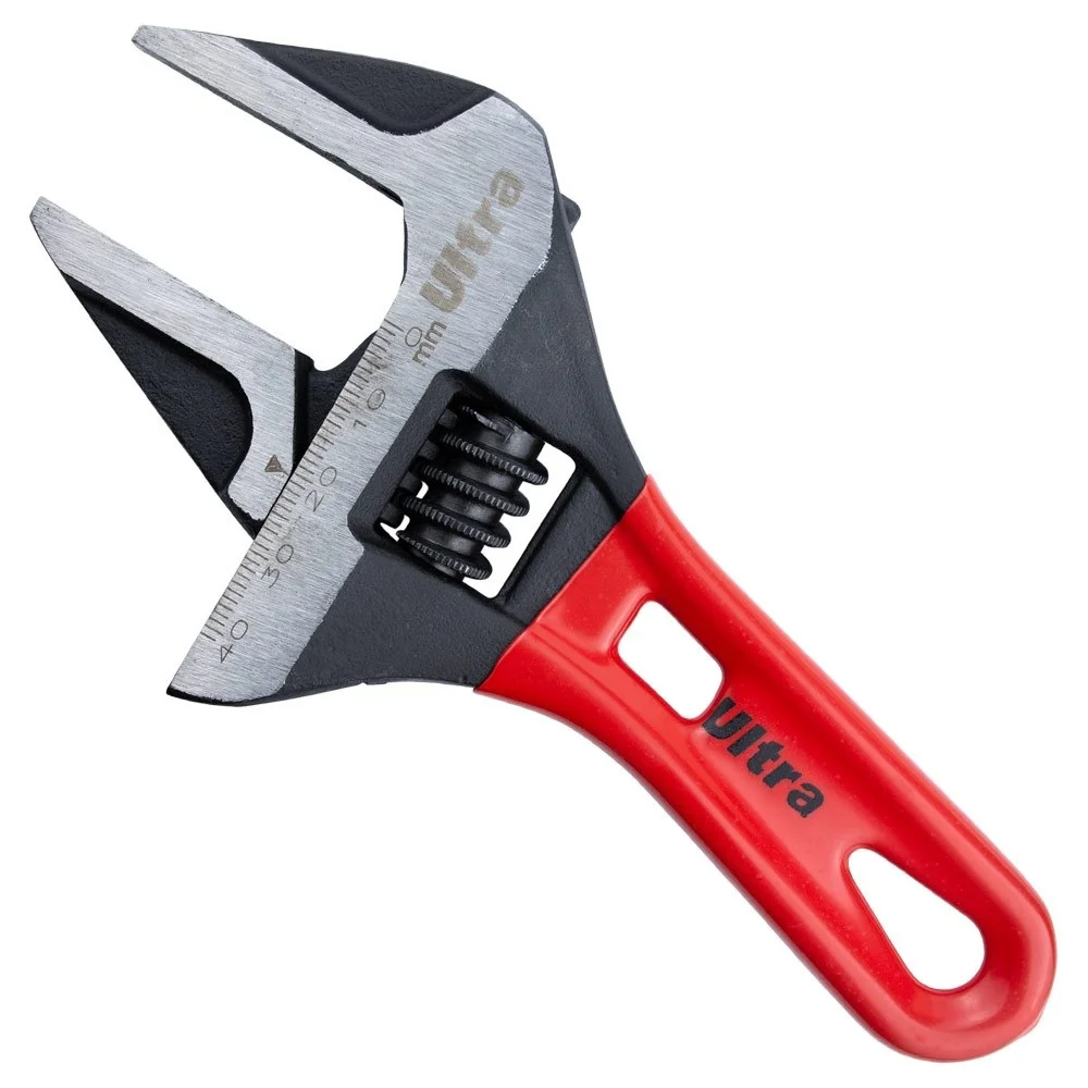 Ключ розвідний з тонкими губками укорочений (0-41мм) L=155мм Ultra (4100232)