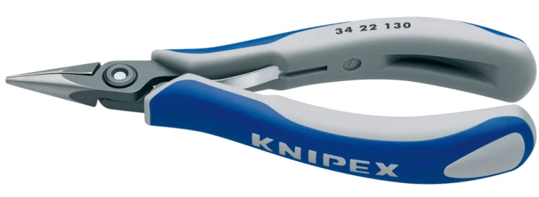Прецизійні плоскогубці затискні для електроніки Knipex L=135 мм (34 22 130)