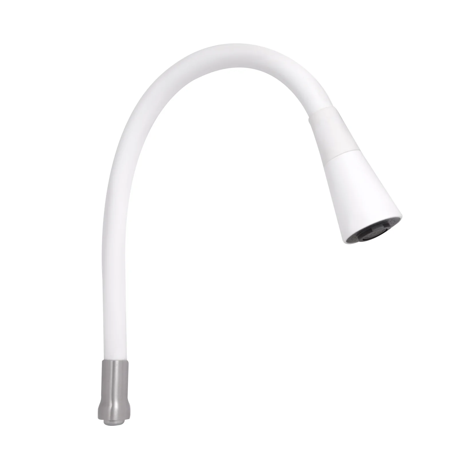 Вилив в зборі для змішувача Lidz Aria 015F31 Nickel/White