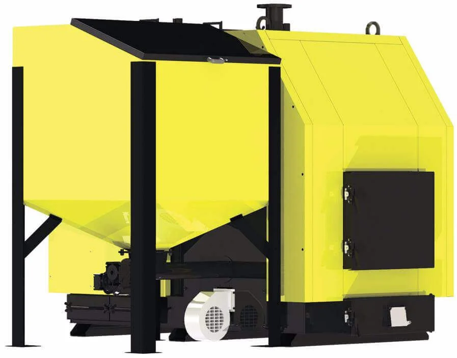 Пелетний котел твердопаливний Kronas Prom Combi 400 кВт