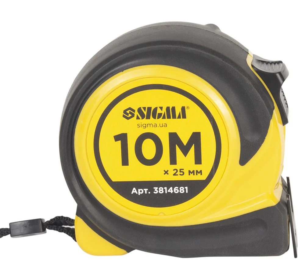 Рулетка Sigma Compact 10м×25мм (3814681)