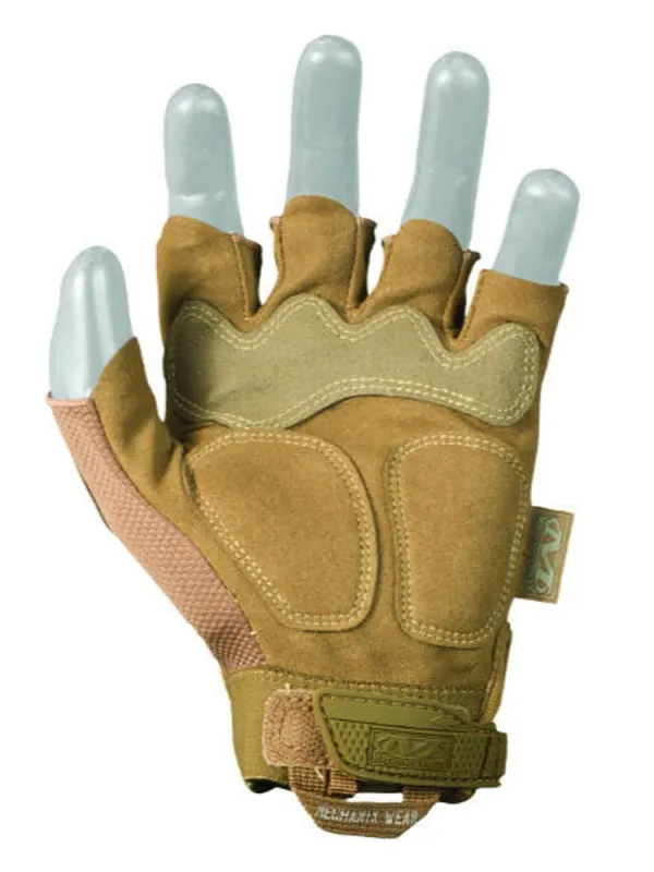Рукавиці тактичні M-Pact Fingerless Coyote (MD) (MFL-72-009)
